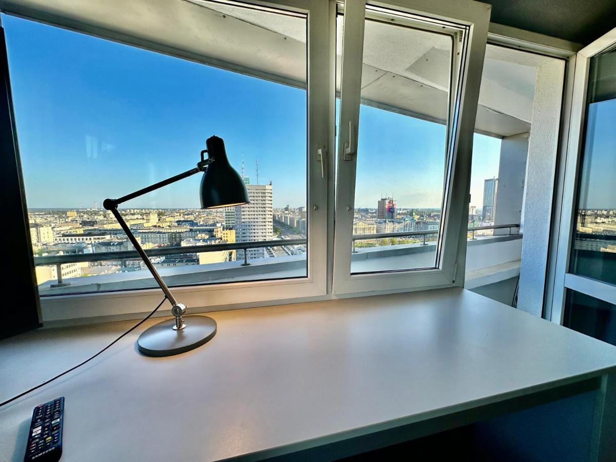ורשה Super Apartament Grey Centrum 2X Metro Fast Wifi 300 Mbs Netflix Appletv Smarttv Spotify Panorama Miasta מראה חיצוני תמונה