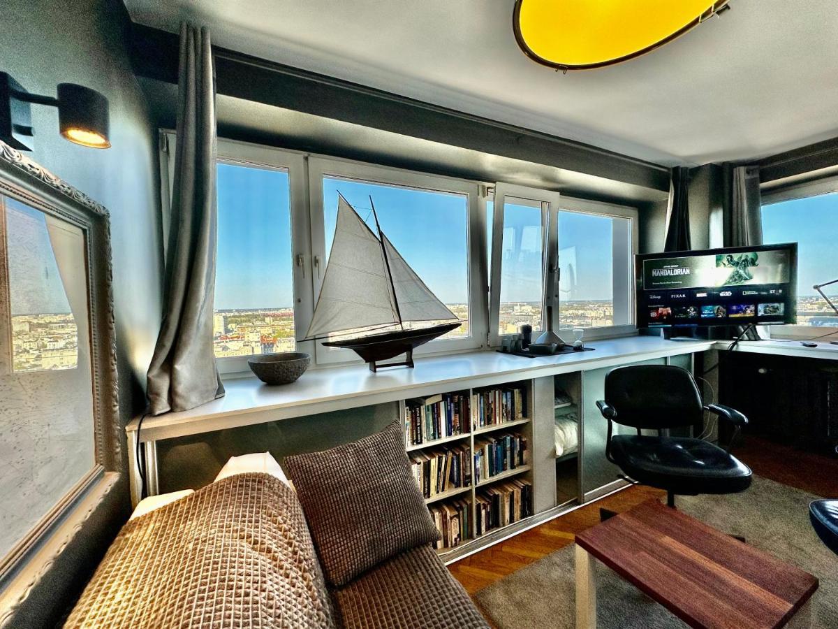 ורשה Super Apartament Grey Centrum 2X Metro Fast Wifi 300 Mbs Netflix Appletv Smarttv Spotify Panorama Miasta מראה חיצוני תמונה